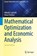 Mathematical Optimization and Economic Analysis, Mikulas Luptacik ; Klaus Prettner - Gebonden - 9781071650752