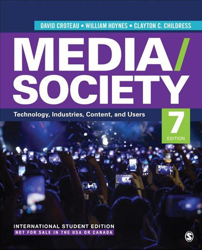 Media/Society - International Student Edition, CROTEAU,  David R. ; Hoynes, William D. ; Childress, Clayton - Paperback - 9781071852507