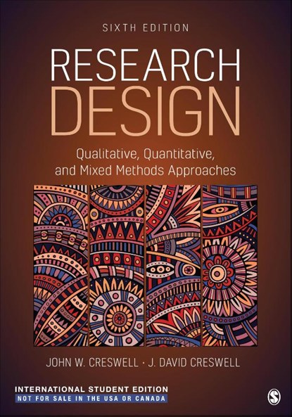 Research Design - International Student Edition, CRESWELL,  John W. ; Creswell, J. David - Paperback - 9781071870631