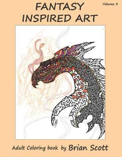 Fantasy Inspired Art Vol 5, Brian Scott - Paperback - 9781072098539