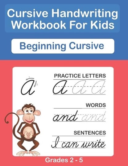 Cursive Handwriting Workbook For Kids. Cursive Handwriting Workbook For Kids Cursive for beginners workbook. Cursive letter tracing book. Cursive writ, LALGUDI,  Sujatha - Paperback - 9781076977113