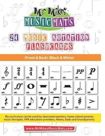 24 Notation Signs Black & White, Michael Welch - Paperback - 9781087414447