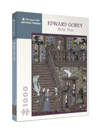Gorey, E: Edward Gorey: Baby Toss 1000-Piece Jigsaw Puzzle, Edward Gorey - Gebonden - 9781087503219