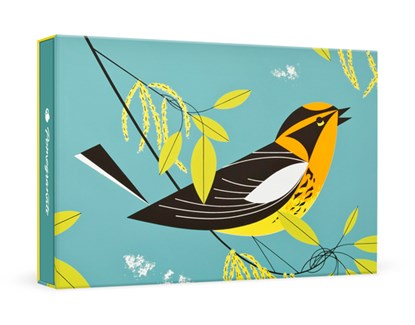 Charley Harper: Blackburnian Warbler Small Boxed Cards, Charley Harper - Gebonden - 9781087503820