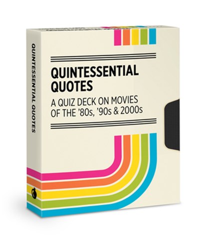 Quintessential Quotes: A Quiz Deck on Movies of the '80s, '90s & 2000s, Pomegranate - Gebonden - 9781087506975