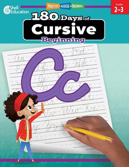 180 Days of Cursive, Shell Education - Paperback - 9781087662435