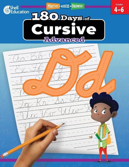180 Days of Cursive, Shell Education - Paperback - 9781087662442