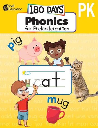 180 Days(tm) Phonics for Prekindergarten: Practice, Assess, Diagnose, Sarah Massie - Paperback - 9781087662541