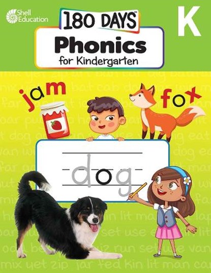 180 Days(tm) Phonics for Kindergarten: Practice, Assess, Diagnose, Carol Huey-Gatewood - Paperback - 9781087662558