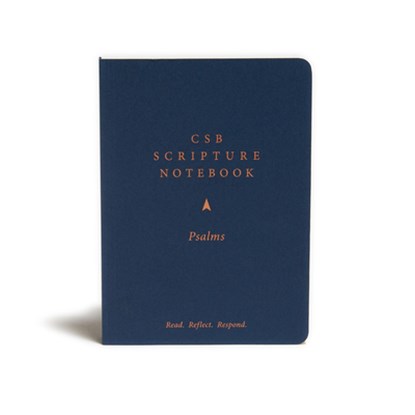 CSB Scripture Notebook, Psalms: Read. Reflect. Respond., Csb Bibles by Holman - Paperback - 9781087720616