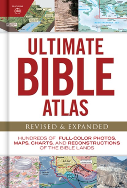 Ultimate Bible Atlas: Hundreds of Full-Color Photos, Maps, Charts, and Reconstructions of the Bible Lands, Csb Bibles by Holman - Gebonden - 9781087731032