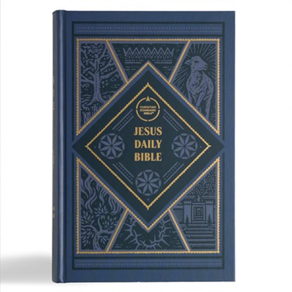 CSB Jesus Daily Bible, Hardcover: Guided Readings Showing Christ Throughout Scripture, Dwayne Milioni - Gebonden - 9781087766157