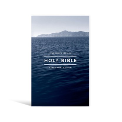 KJV Outreach Bible, Large Print Edition, Holman Bible Publishers - Paperback - 9781087767864