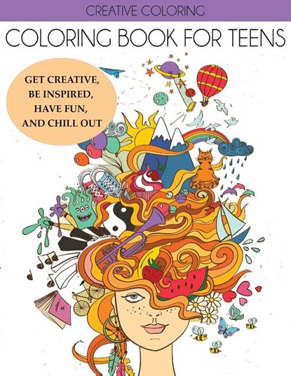 Coloring Book for Teens, Creative Coloring - Paperback - 9781087814162