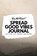 Do Not Read! Spread Good Vibes Journal, Sheba Blake - Paperback - 9781087824185