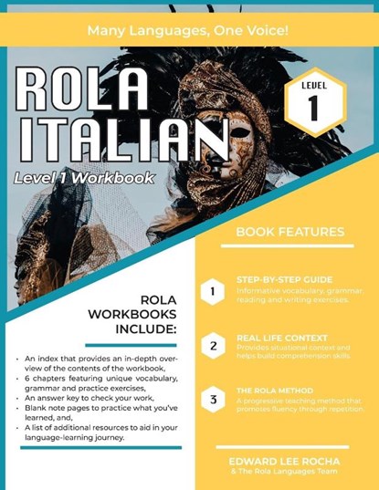 Rola Italian, Edward Lee Rocha ; The Rola Languages Team - Paperback - 9781087879345