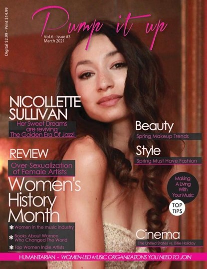 Pump it up Magazine - Nicollette Sullivan - Women's History Month Edition, Anissa Boudjaoui - Paperback - 9781087953786