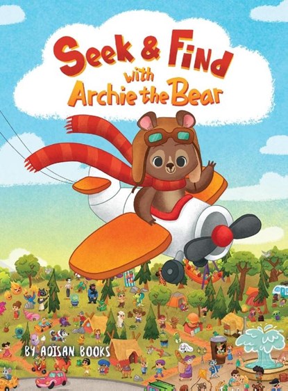 Seek and Find with Archie the Bear, Adisan Books - Gebonden - 9781087970707