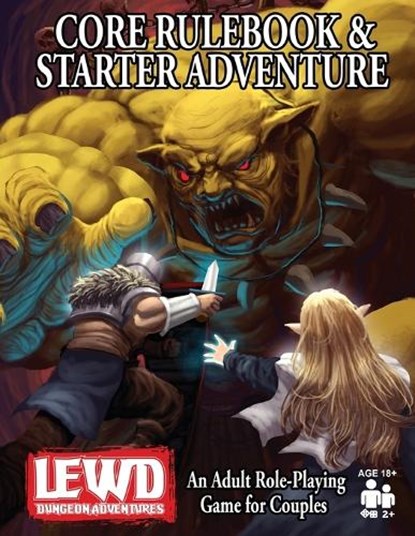 Grey, P: Lewd Dungeon Adventures Core Rulebook and Starter A, Phoenix Grey ; Sky Corgan - Paperback - 9781088090176