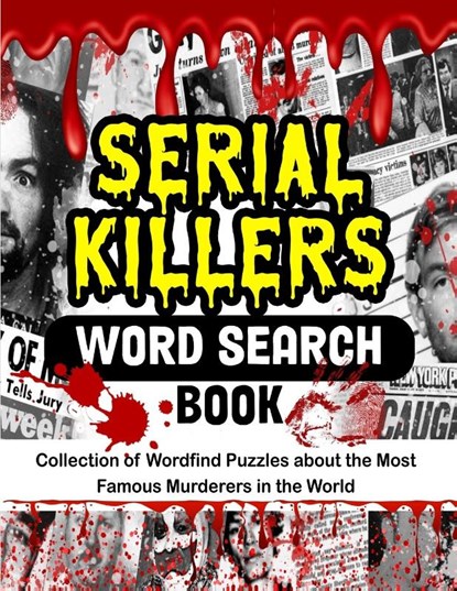 Serial Killers Word Search Book, Gth Publishing - Paperback - 9781088195772