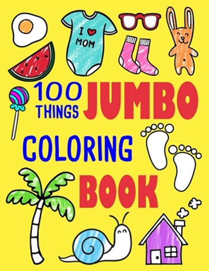100 Things Jumbo Coloring Book, Ellie and Friends - Paperback - 9781091162631