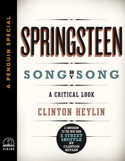 Springsteen Song by Song, Clinton Heylin - Ebook - 9781101626030