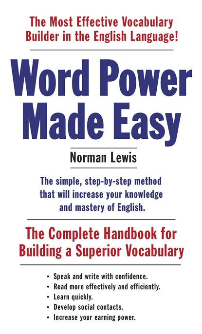 Word Power Made Easy, Norman Lewis - Paperback - 9781101873854