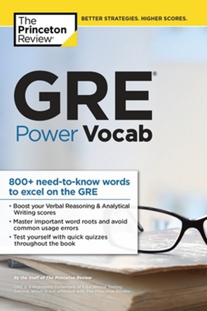 GRE Power Vocab, The Princeton Review - Paperback - 9781101881767