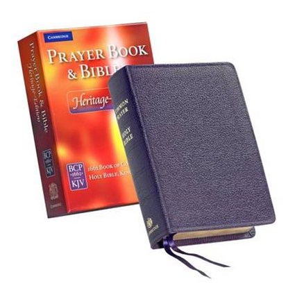 Heritage Edition Prayer Book and Bible, Purple Calf Split Leather, CPKJ424, Cambridge Bibles - Gebonden - 9781107032712
