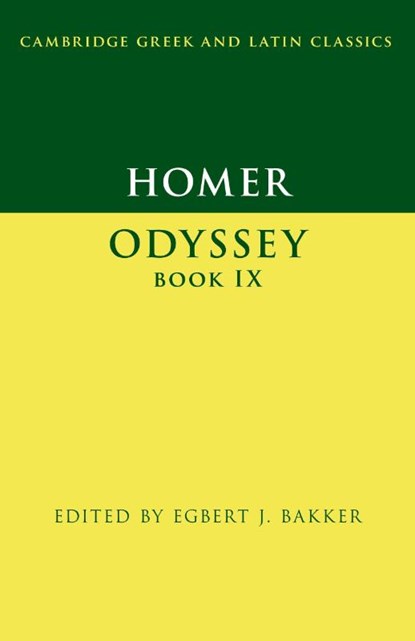 Homer: Odyssey Book IX, Egbert J. (Yale University Bakker - Paperback - 9781107424845