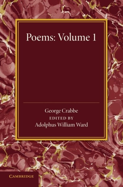 Poems: Volume 1, George Crabbe - Paperback - 9781107432673