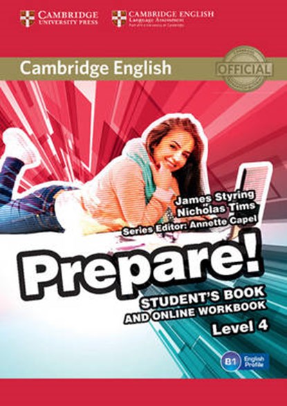 Cambridge English Prepare! Level 4 Student's Book and Online Workbook, STYRING,  James - Gebonden - 9781107497856