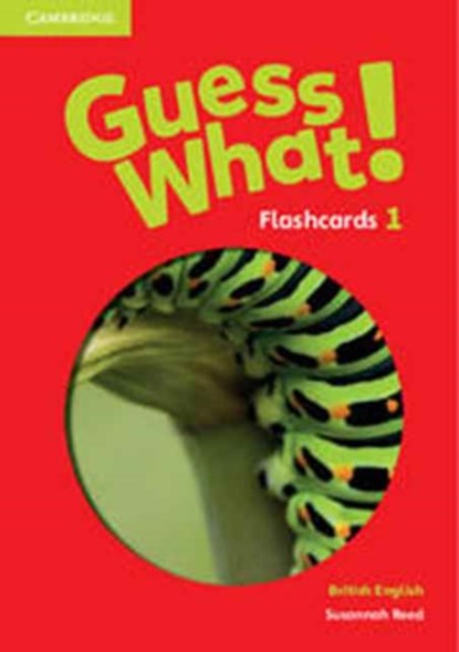 Guess What! Level 1 Flashcards (pack of 95) British English, Susannah Reed - Losbladig - 9781107526976