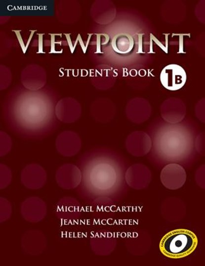 Viewpoint Level 1 Student's Book B, Michael McCarthy ; Jeanne McCarten ; Helen Sandiford - Paperback - 9781107601529