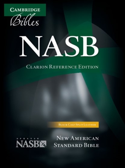 NASB Clarion Reference Bible, Black Calf Split Leather, NS484:X, Cambridge Bibles - Overig - 9781107604162