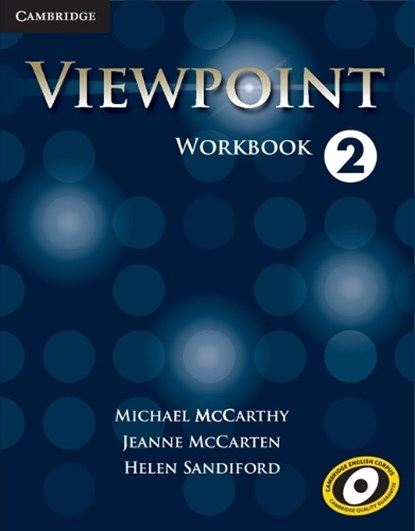 Viewpoint Level 2 Workbook, Michael (University of Nottingham) McCarthy ; Jeanne McCarten ; Helen Sandiford - Paperback - 9781107606319