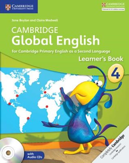 Cambridge Global English Stage 4 Learner's Bk + CD, BOYLAN,  Jane ; Medwell, Claire - Gebonden - 9781107613638