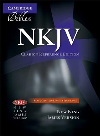 NKJV Clarion Reference Bible, Black Edge-lined Goatskin Leather, NK486:XE, Cambridge University Press - Gebonden - 9781107620094
