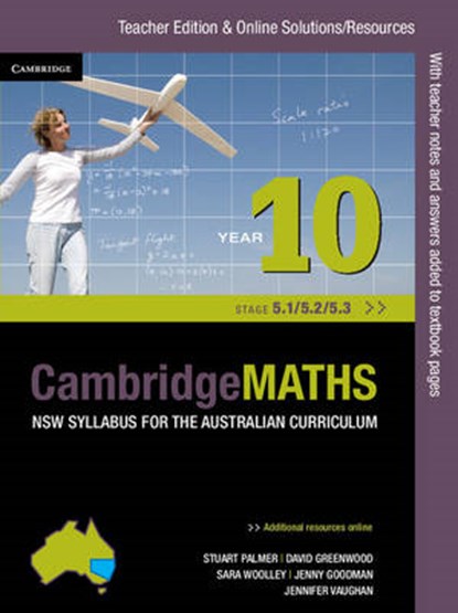 Cambridge Mathematics NSW Syllabus for the Australian Curriculum Year 10 5.1, 5.2 and 5.3 Teacher Edition, Jenny Goodman - Paperback - 9781107699458