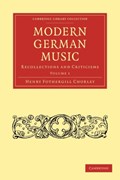 Modern German Music | Henry Fothergill Chorley | 