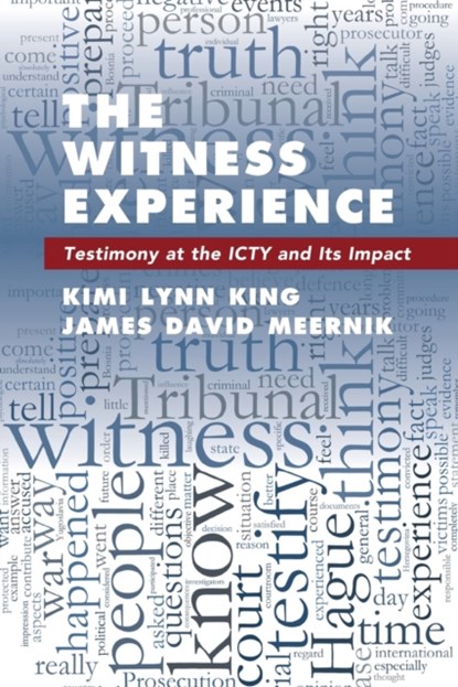 The Witness Experience, Kimi Lynn (University of North Texas) King ; James David (University of North Texas) Meernik - Paperback - 9781108402729