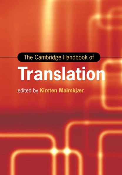 The Cambridge Handbook of Translation, Kirsten (University of Leicester) Malmkjær - Paperback - 9781108727358