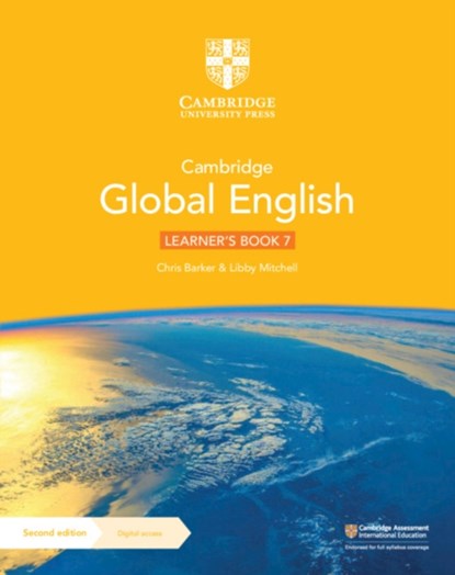 Cambridge Global English Learner's Book 7 with Digital Access (1 Year): For Cambridge Lower Secondary English as a Second Language, Chris Barker - Paperback - 9781108816588