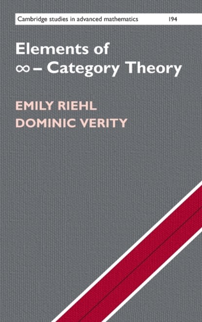 Elements of 8-Category Theory, EMILY (THE JOHNS HOPKINS UNIVERSITY,  Maryland) Riehl ; Dominic (Macquarie University, Sydney) Verity - Gebonden - 9781108837989