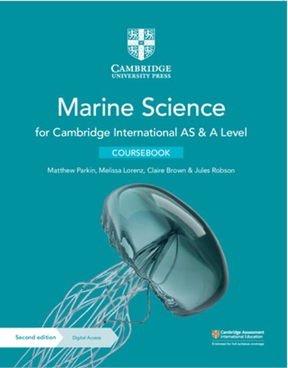 Parkin, M: Cambridge International AS & A Level Marine Scien, PARKIN,  Matthew ; Lorenz, Melissa ; Brown, ClaireRobson - Paperback - 9781108866064