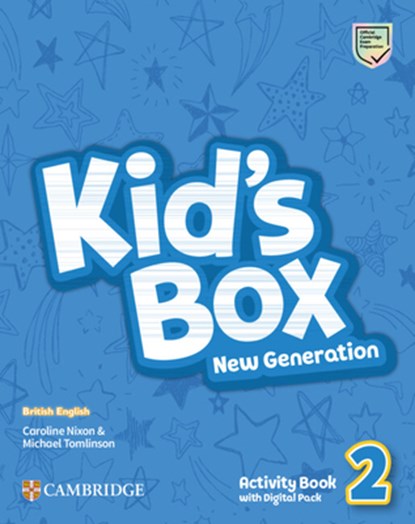 Kid's Box New Generation Level 2 Activity Book with Digital Pack British English, Caroline Nixon - Paperback - 9781108895491