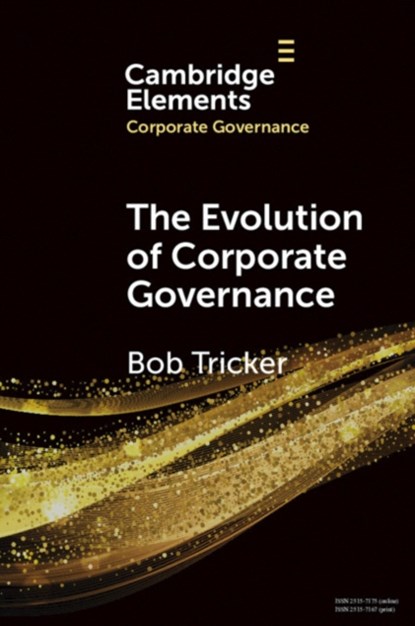 The Evolution of Corporate Governance, Bob (University of Oxford) Tricker - Paperback - 9781108965422