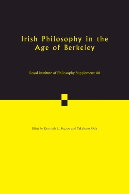 Irish Philosophy in the Age of Berkeley: Volume 88, Kenneth L. (Trinity College Dublin) Pearce ; Takaharu (Trinity College Dublin) Oda - Paperback - 9781108970822