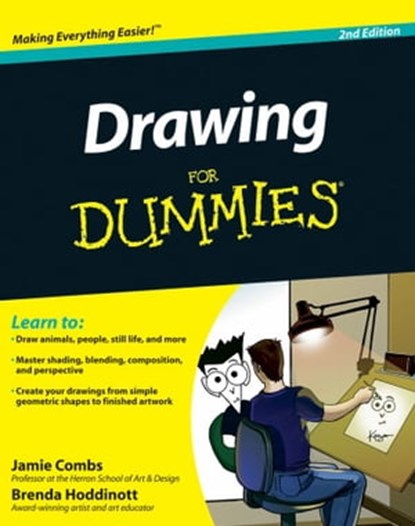 Drawing For Dummies, Brenda Hoddinott ; Jamie Combs - Ebook - 9781118032008