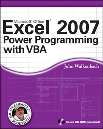 Excel 2007 Power Programming with VBA, John Walkenbach - Ebook - 9781118050682